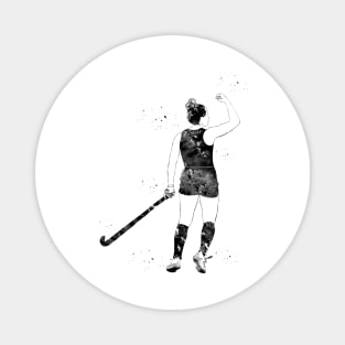 Field Hockey Player Girl Magnet